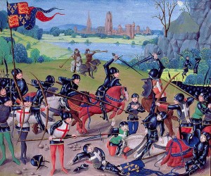 Поражение французов в битве при Азенкуре