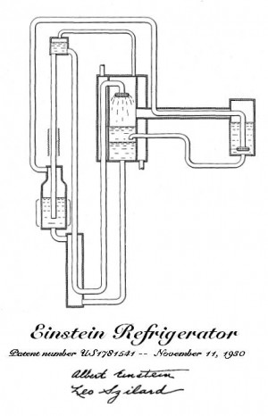 Получен патент на холодильник Эйнштейна