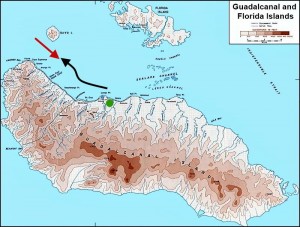 Началось морское сражение у Гуадалканала