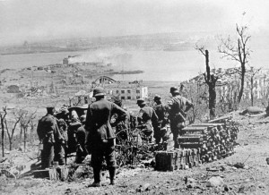 Немецкие войска окружили Севастополь с суши