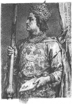 Пшемысл, Мсцивой II Гданьский и Богуслав IV Западнопоморский заключили союз