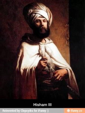 Хишам III был свергнут восставшим народом и бежал в Лериду