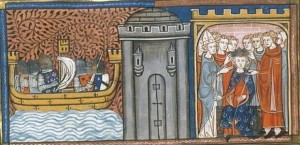 Климент IV торжественно короновал Карла I Анжуйского и Беатрису Прованскую, как короля и королеву Сицилии