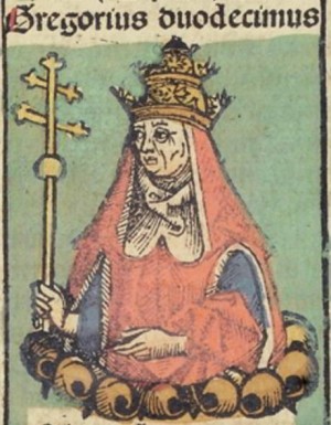 Коронован папа римский Григорий XII
