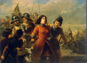 Жанну д'Арк привозят в Руан