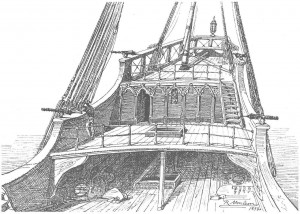 Наскочив на рифы, затонула одна из трех каравелл Христофора Колумба «Санта-Мария»