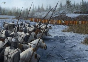 Произошла битва при Карусе или Ледовое побоище