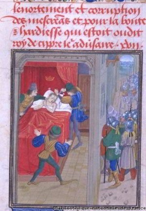 Петр I Кипрский был убит двумя сеньорами, которых он оскорбил