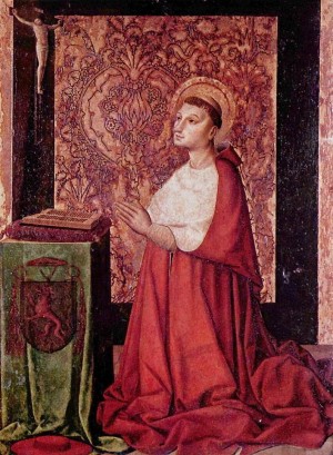 1384 года антипапа Климент VII, власть которого признавала Франция, часть германских земель, Кастилия, Арагон, Наварра и Шотландия, назначил 14-летнего Петра епископом Меца.