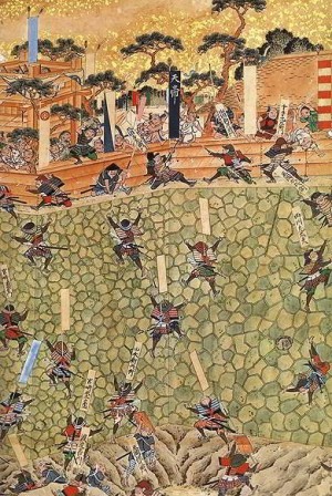 Во время Восстание в Симабаре войско сёгуната одержало победу, восставшие потеряли около тысячи человек и были вынуждены отступить в Симабару